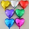 Pack Of 12 Wholesales 10 inch Heart Shape Baloons